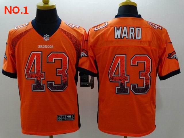 Men's Denver Broncos #43 TJ Wardn Jerseys-33